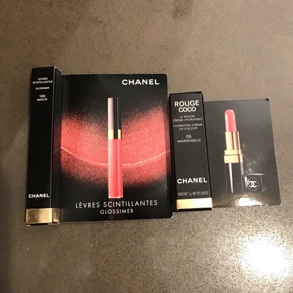 Nwot Chanel Rouge Coco Lip Color And Glossimer Nwt